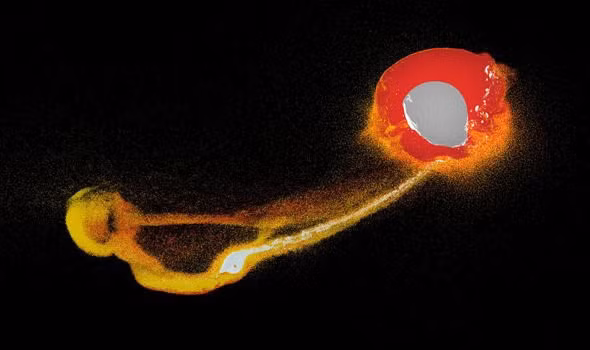 Các nhà khoa học đã sử dụng mô phỏng siêu máy tính để ném hành tinh có kích thước bằng sao Hỏa vào Trái đất cổ đại