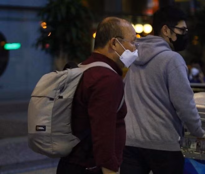 Ông Park lần quay trở lại Việt Nam năm 2020, không phải cách ly ẢNH: NHÂN VĂN