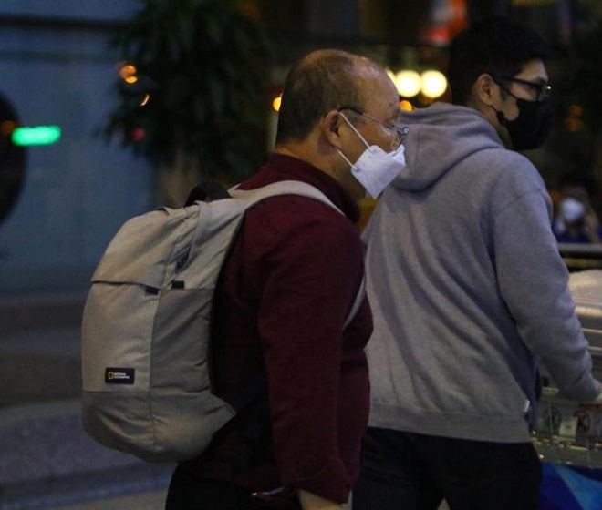 Ông Park lần quay trở lại Việt Nam năm 2020, không phải cách ly ẢNH: NHÂN VĂN