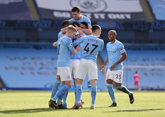  Man City đã có chiến thắng thứ 20 trên các mặt trận - Ảnh: Reuters