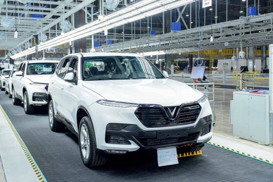 Ôtô Việt ngày càng cạnh tranh với ôtô ngoại. Nguồn: Vinfast