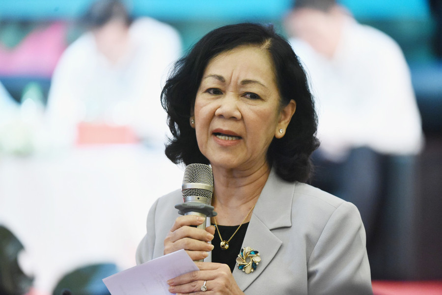 Ủy viên Bộ Chính trị Trương Thị Mai.