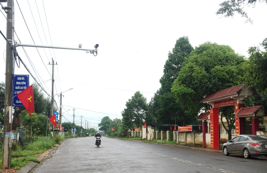 Một góc buôn Tring, phường An Lạc. Ảnh: Hoàng Hồng Một góc buôn Tring, phường An Lạc. Ảnh: Hoàng Hồng