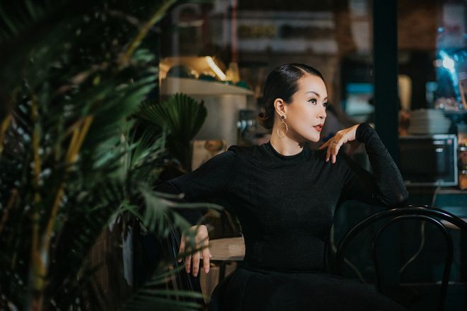 Cô hi vọng năm mới nhiều niềm vui và tin vui đến cho mọi người, nhất là công việc và cuộc sống của tất cả được trở lại bình thường - Ảnh: Tuấn Phạm