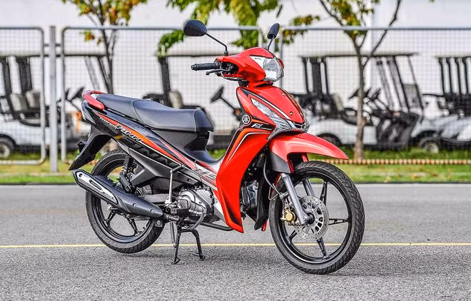 Dòng xe máy số phổ thông 115 phân khối - Yamaha Finn 115 sản xuất tại Thái Lan