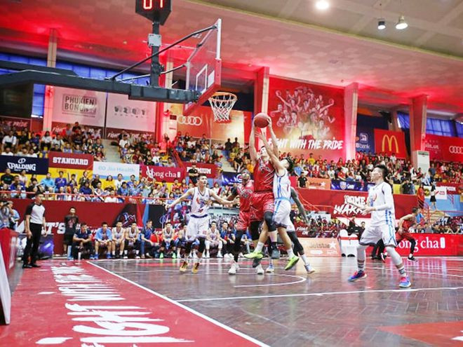 Nhà thi đấu Tây Hồ, một trong những địa điểm đăng cai SEA Games 31. Ảnh: VY KHÁNH