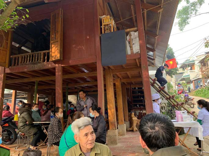 Gia đình chuẩn bị lo hậu sự cho Thiếu tá Vi Văn Luân.