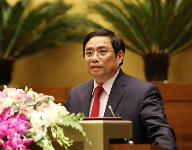 Ông Phạm Minh Chính, Ủy viên Bộ Chính trị (ảnh IT).