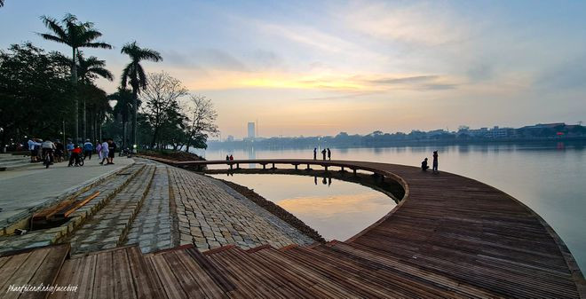 Bến Me trở thành điểm check-in mới của giới trẻ. ẢNH: PHAN THIÊN ĐỊNH