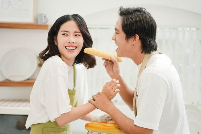 Nam Em tìm được tình yêu mới cùng Lãnh Thanh qua show hẹn hò Vô lăng tình yêu. ẢNH: FBNV