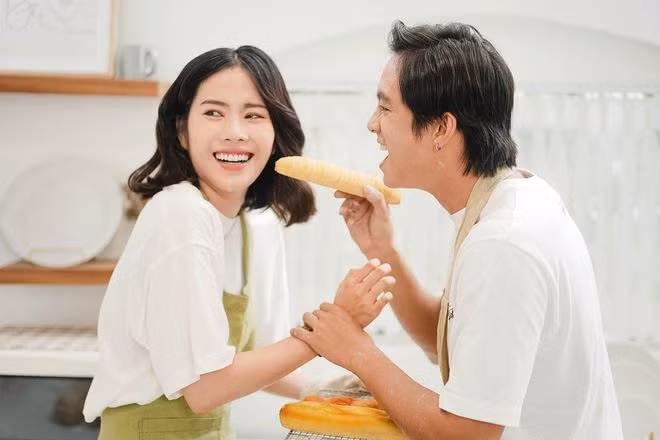 Nam Em tìm được tình yêu mới cùng Lãnh Thanh qua show hẹn hò Vô lăng tình yêu. ẢNH: FBNV