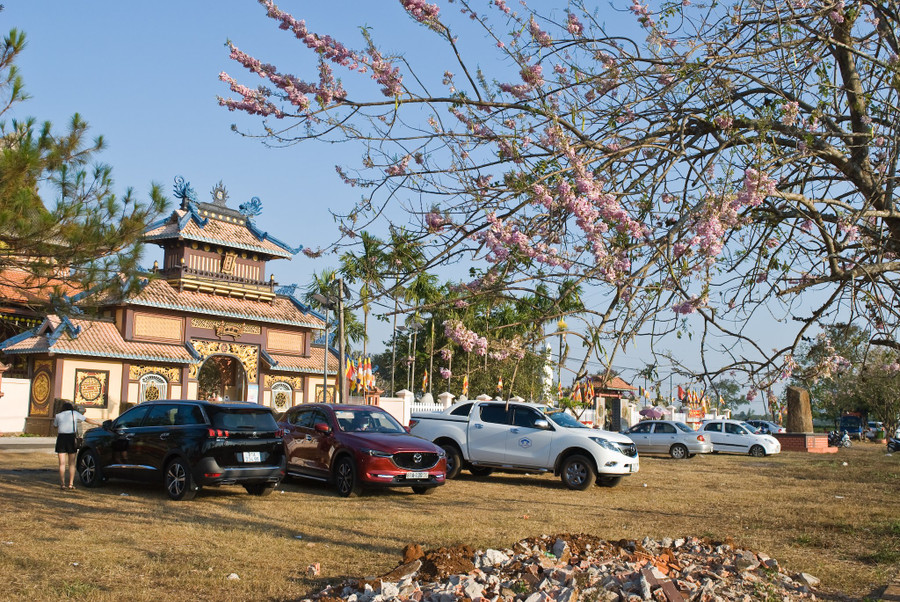 Tại đây, du khách có thể ghé thăm chùa cổ Bửu Minh với nét kiến trúc độc đáo. Ảnh: Huy Tịnh Tại đây, du khách có thể ghé thăm chùa cổ Bửu Minh. Ảnh: Huy Tịnh