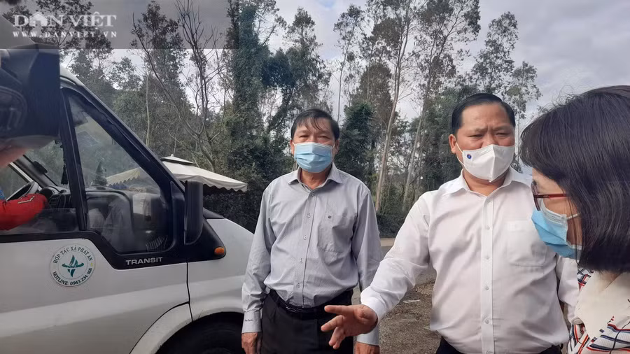 Chủ tịch UBND tỉnh Bình Định Nguyễn Phi Long có mặt tại chốt phòng chống dịch trên Quốc lộ 19.