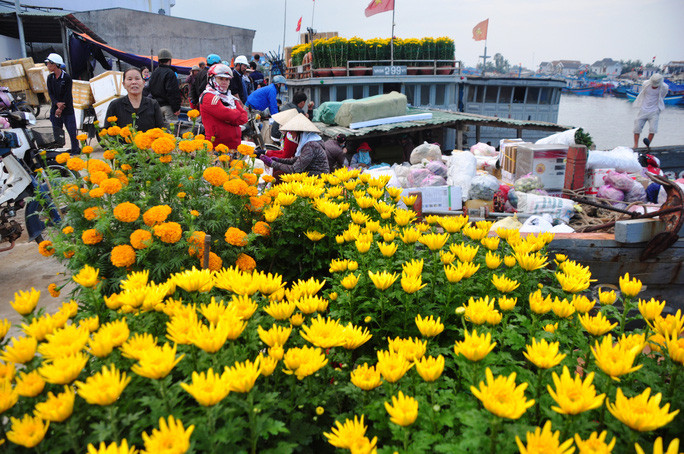  Sắc Xuân tràn ngập khắp nơi. Ảnh: T.Trực