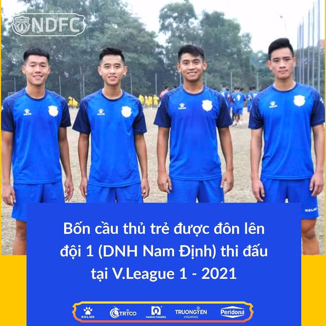 Nam Định luôn ưu tiên sử dụng cầu thủ của lò đào tạo