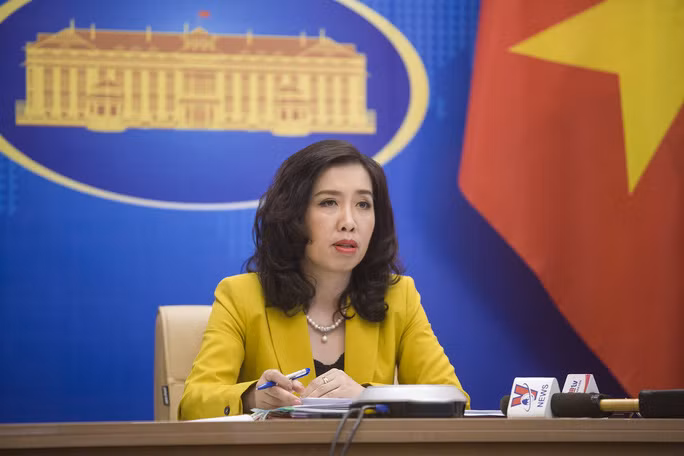 Người phát ngôn Bộ Ngoại giao Lê Thị Thu Hằng
