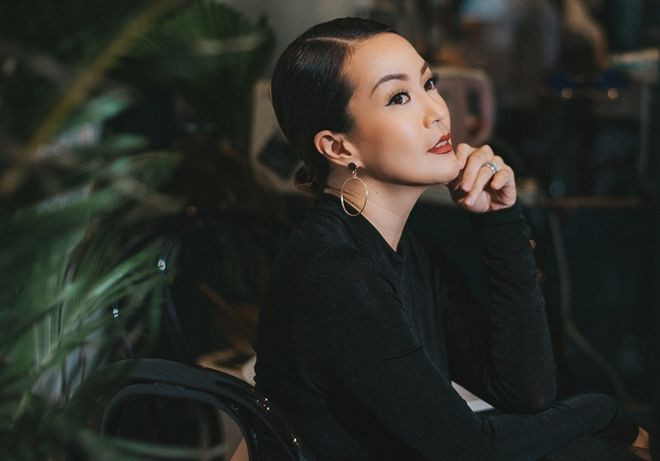 Á hậu Chung Vũ Thanh Uyên khiến công chúng ngưỡng mộ khi vẫn giữ được vóc dáng và nhan sắc xinh đẹp - Ảnh: Tuấn Phạm