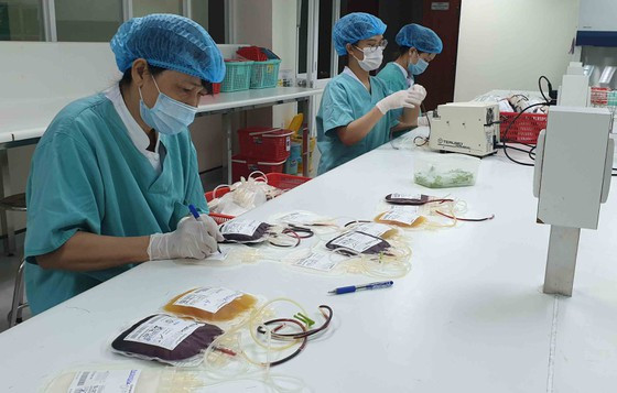 Phân loại máu mà các y, bác sĩ Bệnh viện Trung ương Huế hiến tặng tại chương trình hiến máu tình nguyện “Blouse trắng - Trái tim hồng” đầu Xuân Tân Sửu Phân loại máu mà các y, bác sĩ Bệnh viện Trung ương Huế hiến tặng tại chương trình hiến máu tình nguyện “Blouse trắng - Trái tim hồng” đầu Xuân Tân Sửu