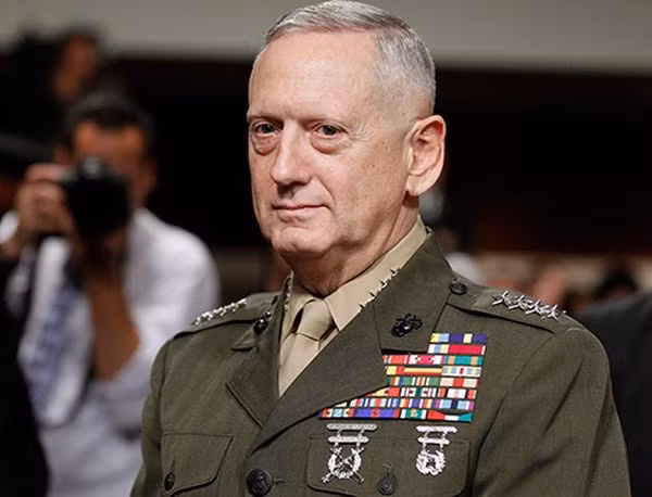 Tướng Thủy quân Lục chiến về hưu James Mattis.