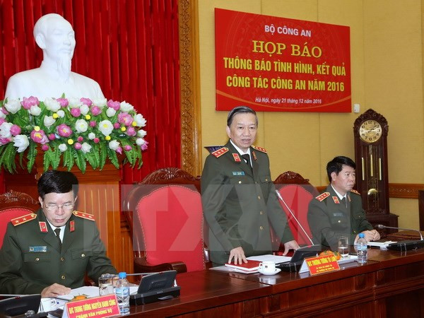 Bộ trưởng Bộ Công an Tô Lâm phát biểu ý kiến. Bộ trưởng Bộ Công an Tô Lâm phát biểu ý kiến.