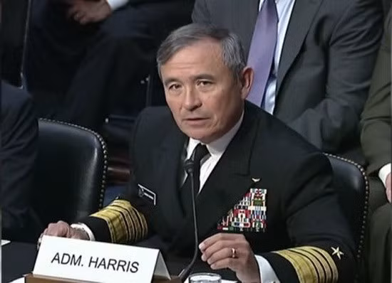 Tư lệnh Hạm đội Thái Bình Dương của Mỹ, Đô đốc Harry Harris.