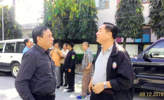 Đoàn công tác của Cảnh sát nước bạn có mặt tại Việt Nam chiều 9-12.