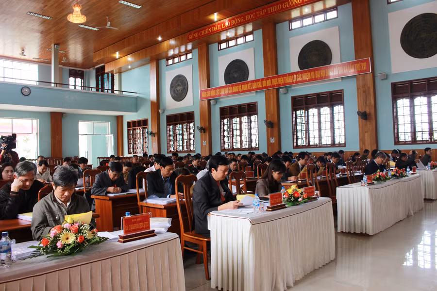 Quang cảnh kỳ họp. Ảnh: Hồng Thi Quang cảnh kỳ họp. Ảnh: Hồng Thi