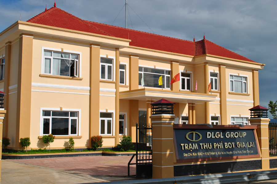 Trạm thu phí BOT Gia Lai. Ảnh: G.O Trạm thu phí BOT Gia Lai. Ảnh: G.O