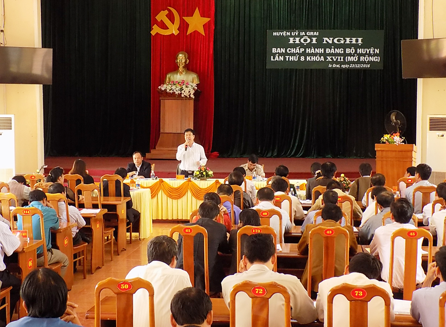 Toàn cảnh hội nghị. Ảnh: T.N Toàn cảnh hội nghị. Ảnh: T.N