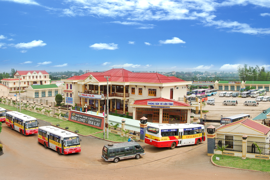 Bến xe Gia Lai. Ảnh: G.O Bến xe Gia Lai. Ảnh: G.O