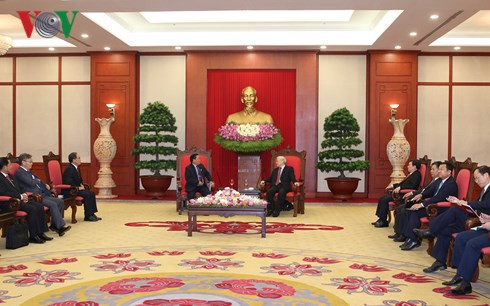 Tổng Bí thư Nguyễn Phú Trọng đề nghị Quốc hội hai nước tăng cường hợp tác, trao đổi kinh nghiệm trong lĩnh vực lập pháp, giám sát Tổng Bí thư Nguyễn Phú Trọng đề nghị Quốc hội hai nước tăng cường hợp tác, trao đổi kinh nghiệm trong lĩnh vực lập pháp, giám sát