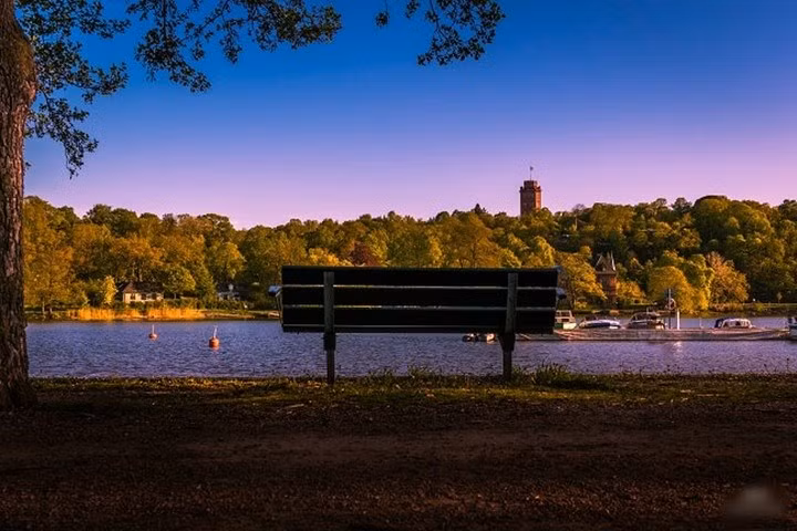  Đảo Djurgården nằm ở ngoài khơi Stockholm.