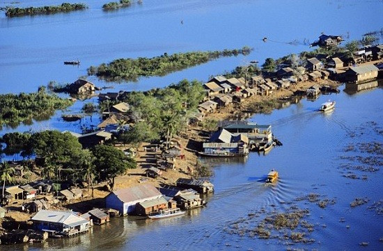 Biển Hồ Campuchia (Tonle Sap). Ảnh: dulichcambodia Biển Hồ Campuchia (Tonle Sap). Ảnh: dulichcambodia
