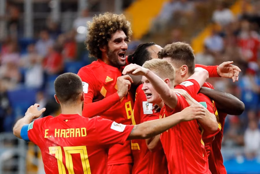 Bỉ rốt cuộc cũng đã có một cuộc lội ngược dòng ngoạn mục. 