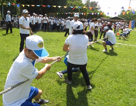  KDL Quốc gia núi Bà Đen còn là nơi lý tưởng để tổ chức các trò chơi tập thể, sinh hoạt dã ngoại