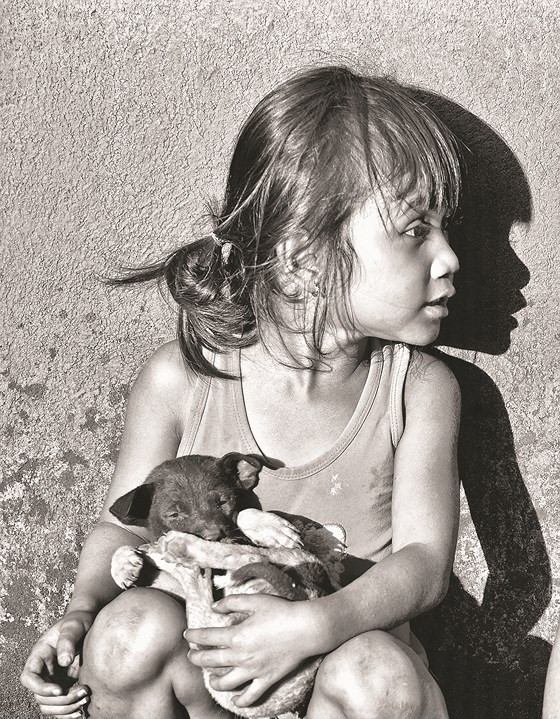  Bé gái và cún con (Gia Lai)