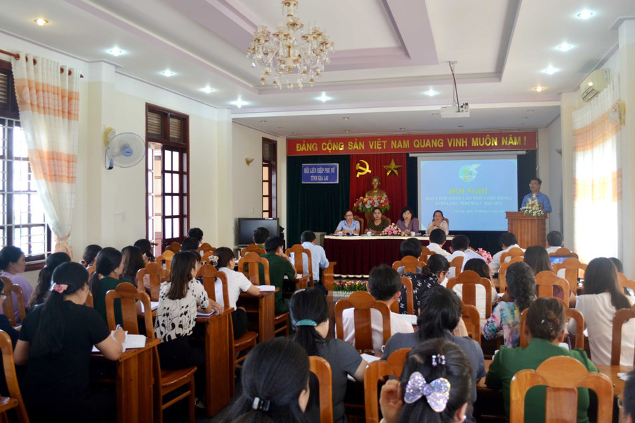 Quang cảnh hội nghị. Ảnh: L.H Quang cảnh hội nghị. Ảnh: L.H