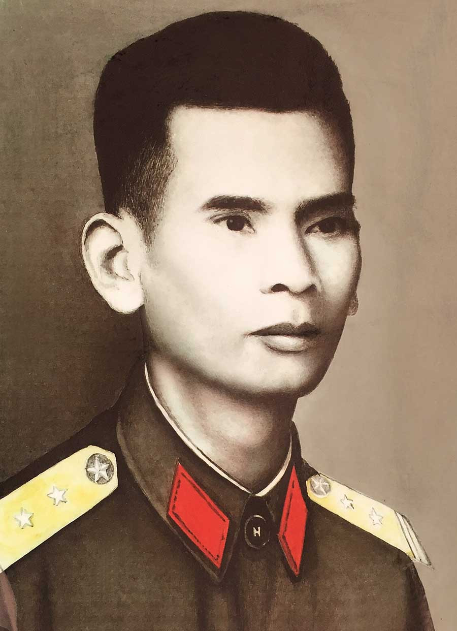 Di ảnh liệt sĩ, Anh hùng Trần Ngọc Chung (do gia đình cung cấp).