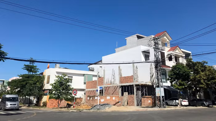 Một góc khu gia đình quân nhân sư đoàn 372 ở Đà Nẵng do CTK làm chủ đầu tư - Ảnh: ĐOÀN CƯỜNG