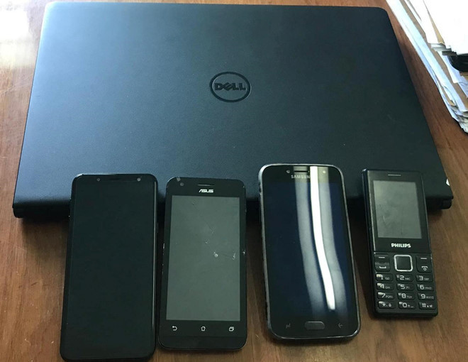 Số tang vật liên quan đến các vụ trộm được cơ quan công an thu giữ. Ảnh: Công an cung cấp. Số tang vật liên quan đến các vụ trộm được cơ quan công an thu giữ. Ảnh: Công an cung cấp.