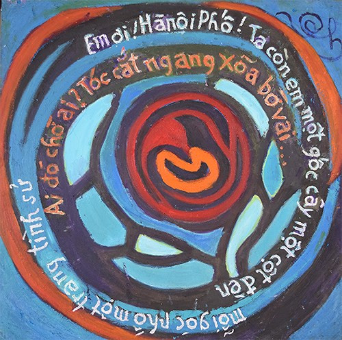 “Loạt tranh này được Phan Vũ gọi là “nỗi buồn rực rỡ”. Mà rực rỡ thật. Có gì đó thật trẻ trung trong cách ông bày tỏ bằng màu sắc. Có những chuyện thế sự và triết lý về cuộc đời, về cả những năm tháng chất chồng lên đôi vai ông” - cây bút bình luận mỹ thuật Nguyễn Trọng Chức nhận định. “Loạt tranh này được Phan Vũ gọi là “nỗi buồn rực rỡ”. Mà rực rỡ thật. Có gì đó thật trẻ trung trong cách ông bày tỏ bằng màu sắc. Có những chuyện thế sự và triết lý về cuộc đời, về cả những năm tháng chất chồng lên đôi vai ông” - cây bút bình luận mỹ thuật Nguyễn Trọng Chức nhận định.