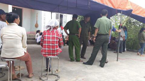  Công an đang tiến hành điều tra vụ việc (Ảnh facebook)