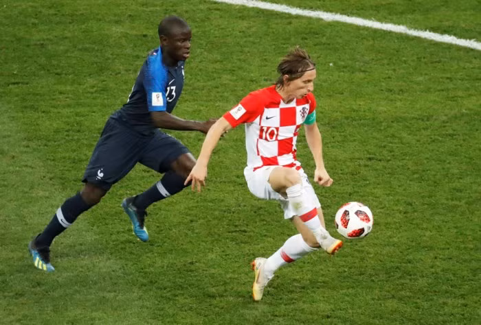 Modric và đồng đội đã chơi hay hơn trong trận chung kết nhưng may mắn không đứng về phía họ. Pháp đã rất hiệu quả với các cơ hội họ có được. Ảnh: Reuters.