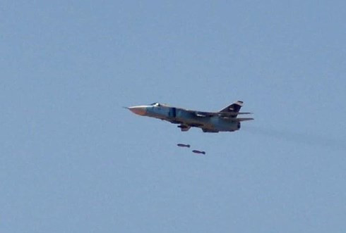 Máy bay Su-24 của Syria. Ảnh: Reuters.