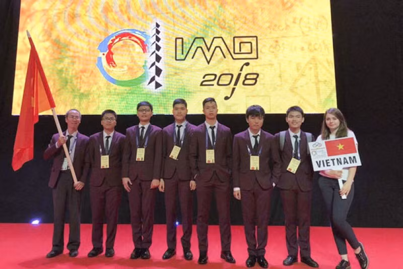 Cả 6 học sinh Việt Nam tham dự Olympic Toán học quốc tế lần thứ 59 đều đoạt giải (Nguồn: dantri)