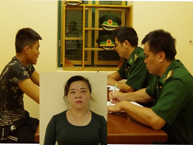 Cơ quan chức năng ghi lời khai đối tượng Thắng và Huyền Cơ quan chức năng ghi lời khai đối tượng Thắng và Huyền