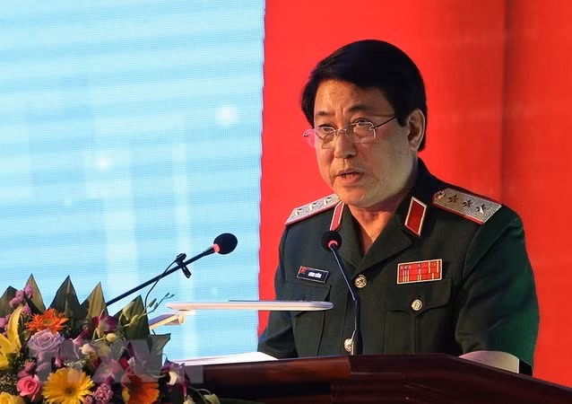 Thượng tướng Lương Cường, Chủ nhiệm Tổng cục Chính trị Quân đội Nhân dân Việt Nam. (Ảnh: Dương Giang/TTXVN)