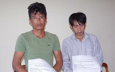  Bắt giữ hai đối tượng tàng trữ ma túy trái phép.