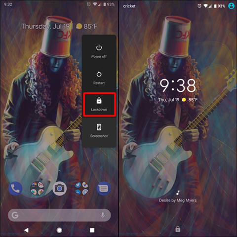 Khi Lockdown được kích hoạt, việc mở khóa điện thoại sẽ khó khăn hơn