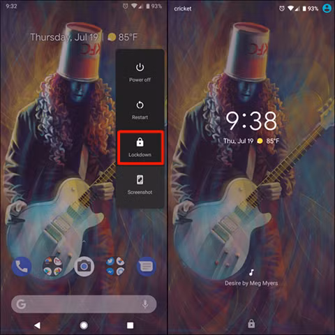 Khi Lockdown được kích hoạt, việc mở khóa điện thoại sẽ khó khăn hơn